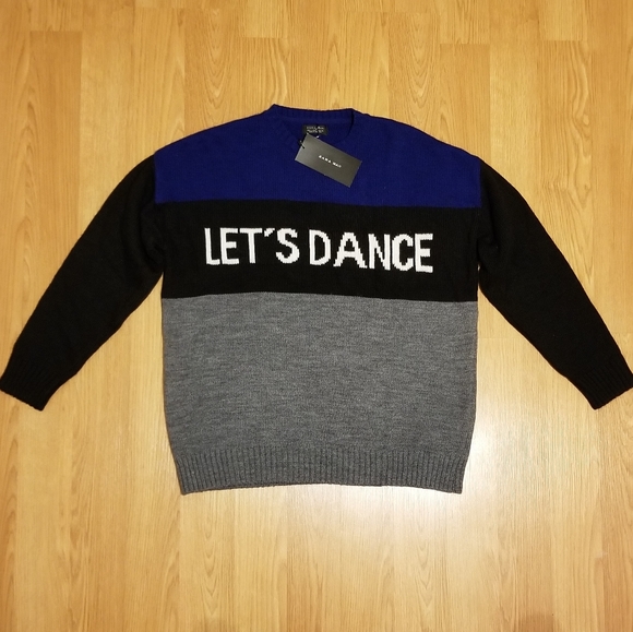 Zara man let's move, let's dance sweater - Picture 2 of 5